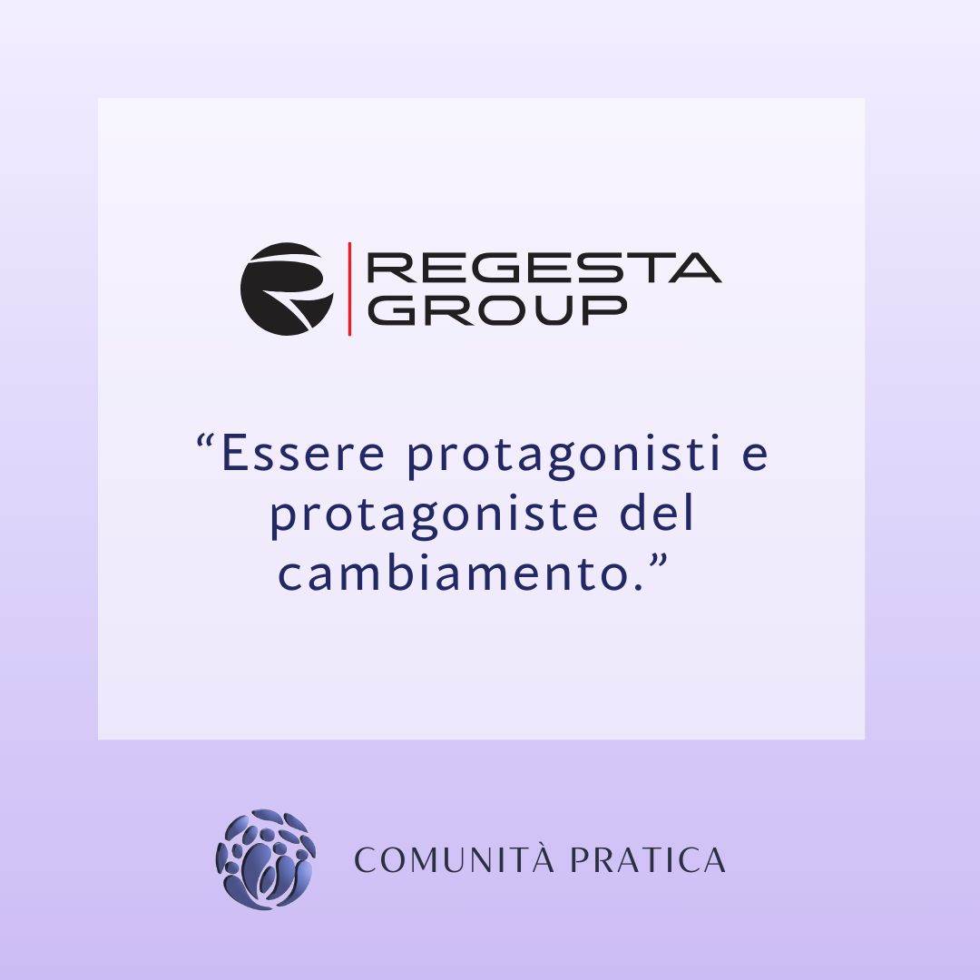 regesta group e comunità pratica